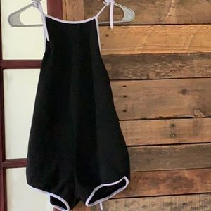 Tie in the back romper